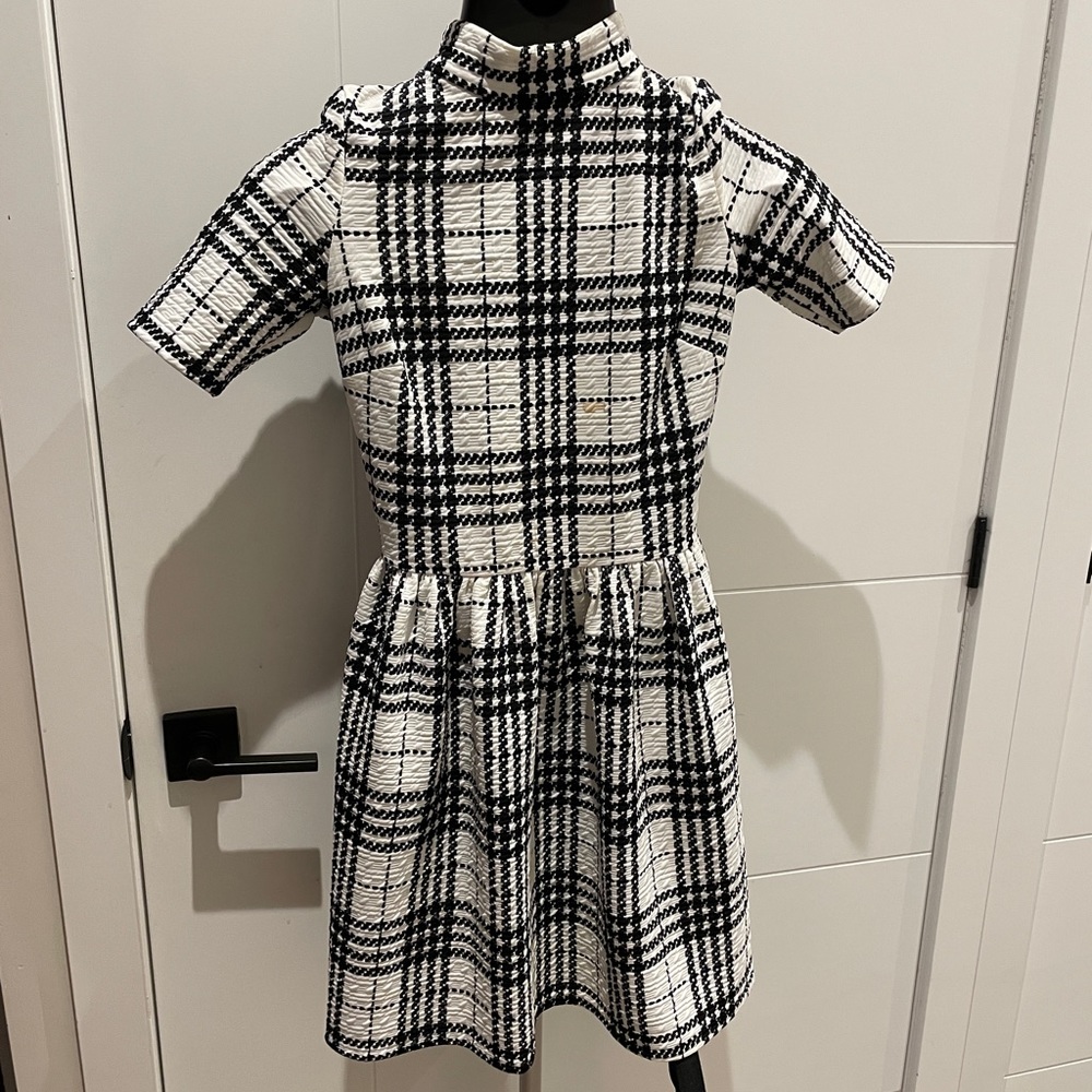 Black and white gingham dress from Lord & Taylor